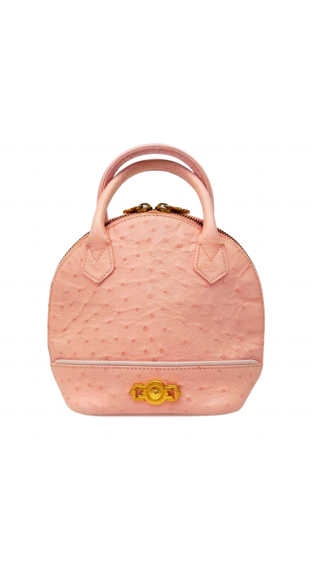 Fendi Mini 2000s Rounded Pink and Yellow Mini Croissant Bag · INTO