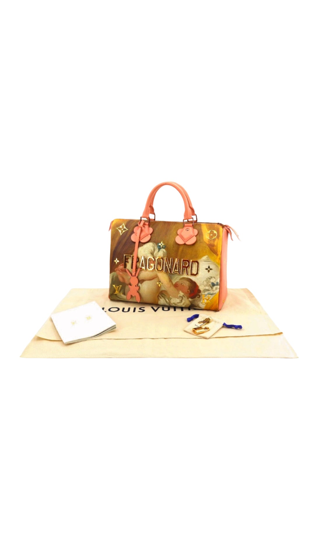 Louis Vuitton Fragonard Speedy 30 Handbag