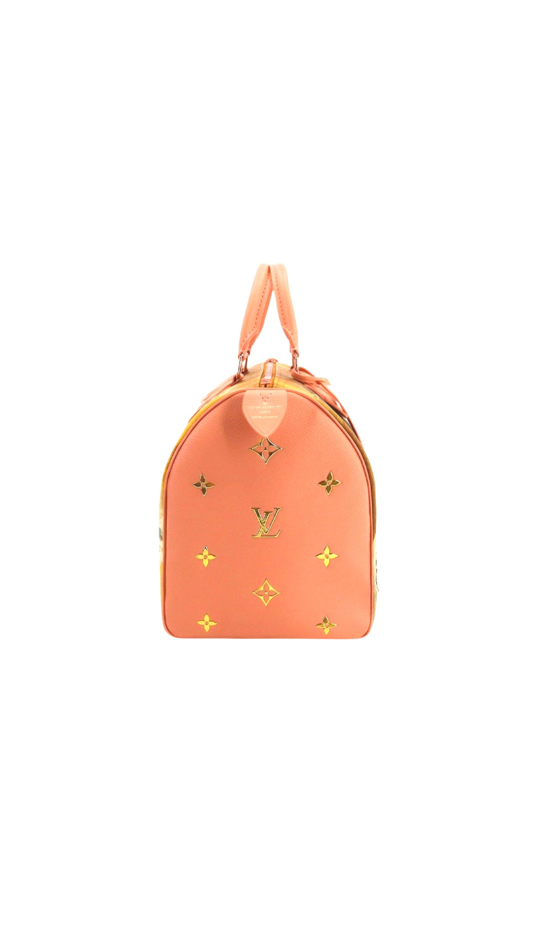 Louis Vuitton Speedy 30 Masters Collection Fragonard Handbag Pink M43307  Rare