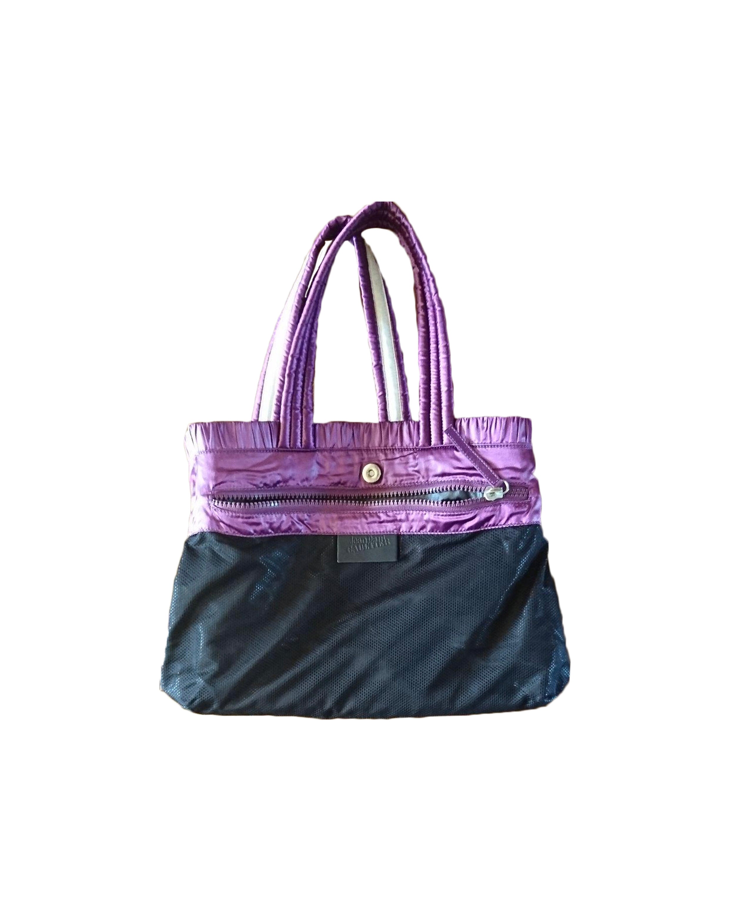 Jean Paul Gaultier 2000s Purple Reversible Small Tote · INTO