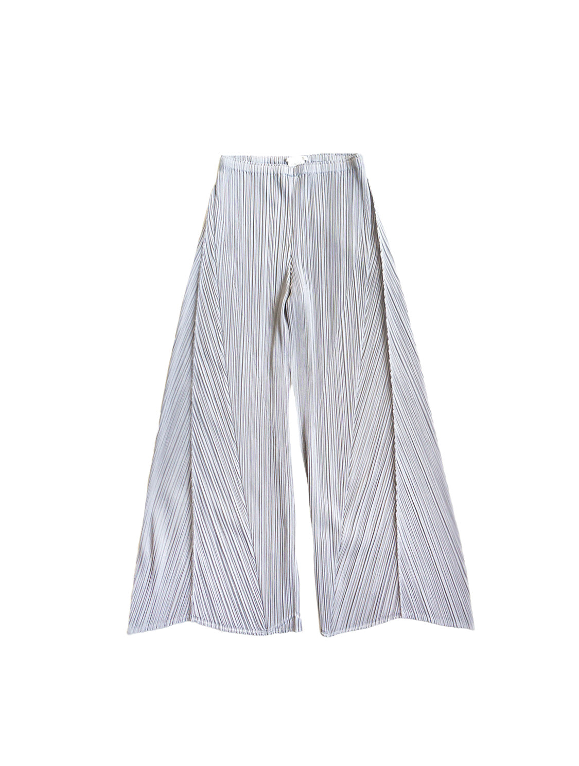 Issey Miyake 2000s Pleats Please Rare Gray Crease Pants