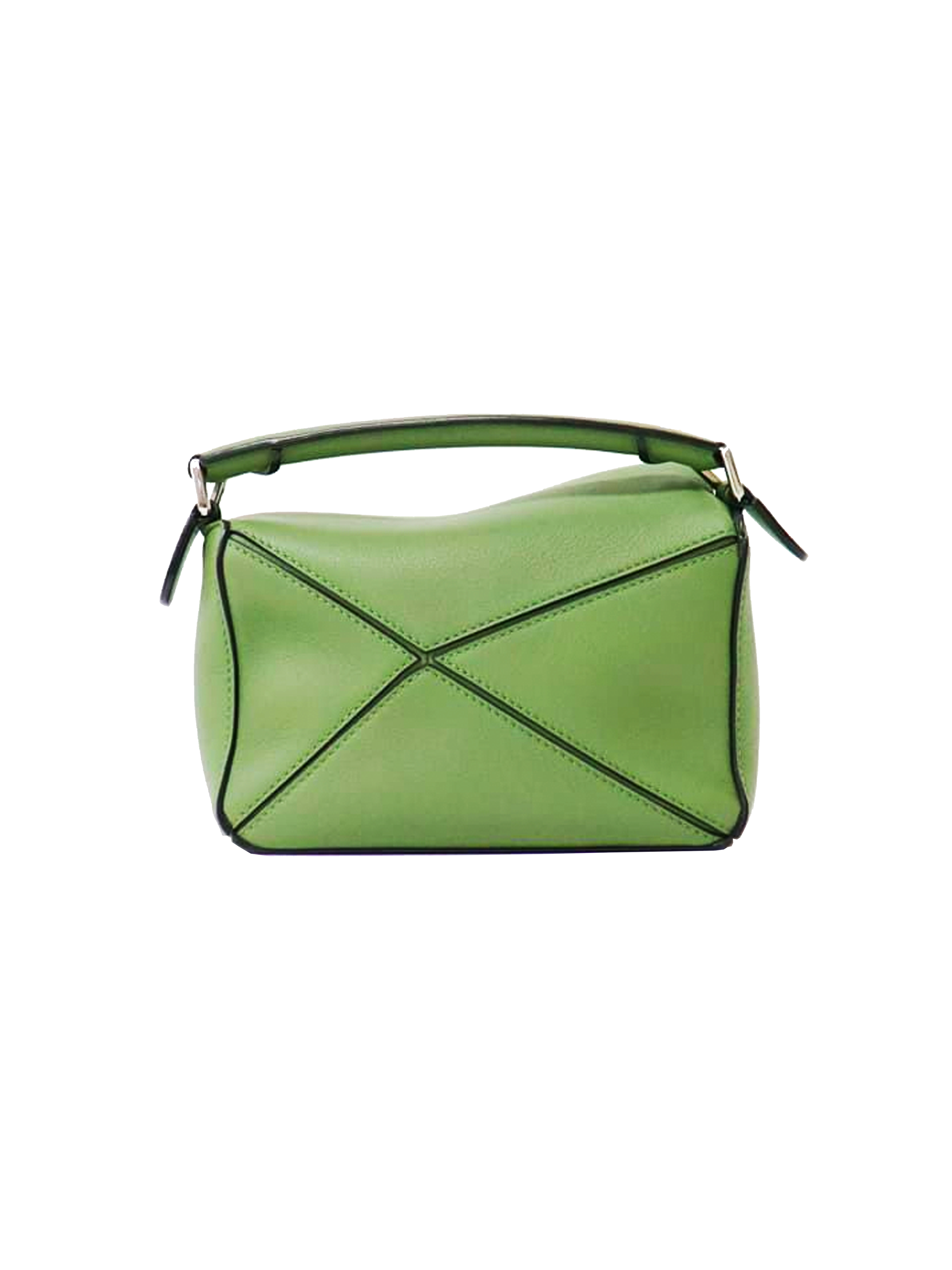 Loewe Green Mini Puzzle Bag