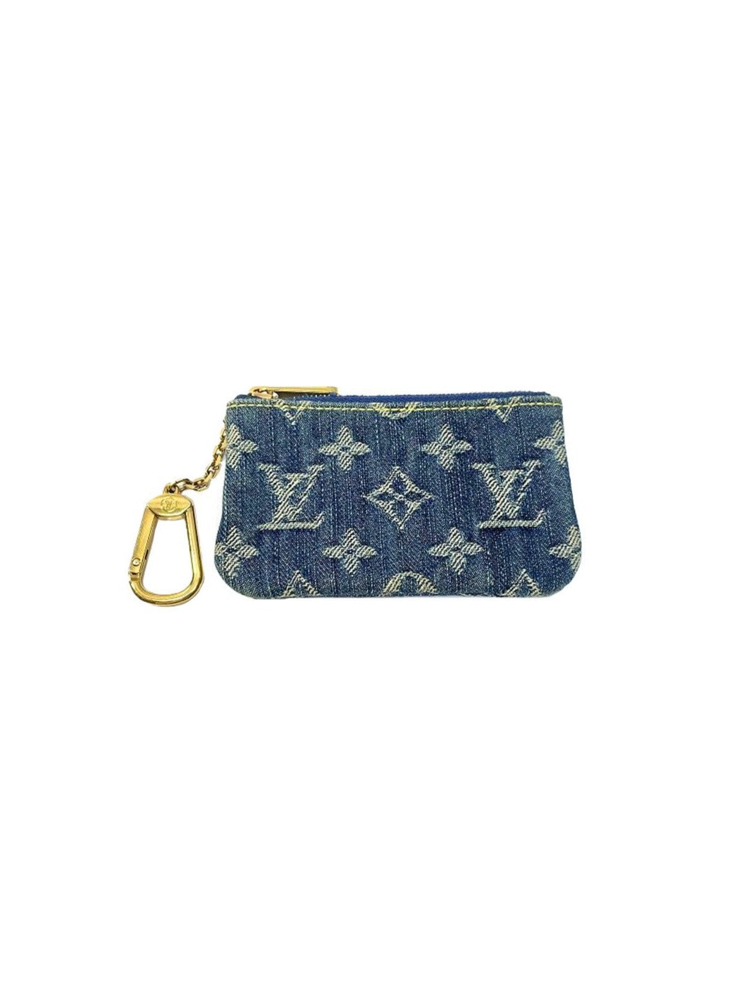 Louis Vuitton Blue Monogram Ombre Effect Jacquard Denim Mini Skirt M Louis  Vuitton