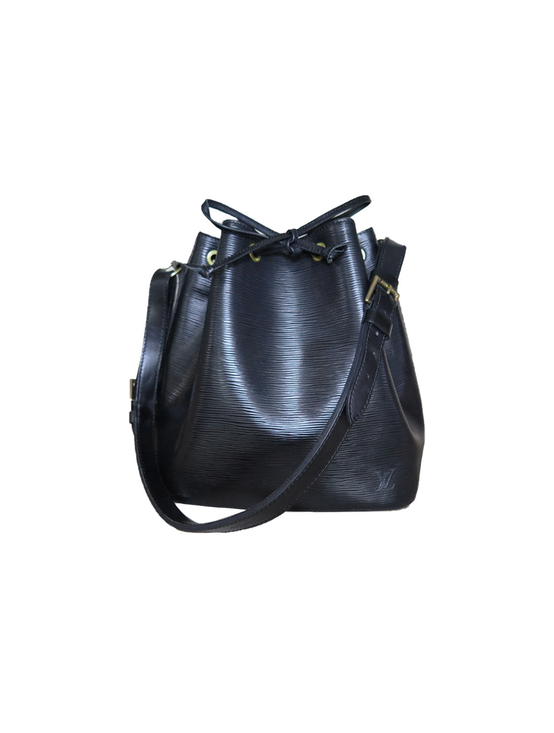 Néonoé bb leather handbag Louis Vuitton Black in Leather - 36403252