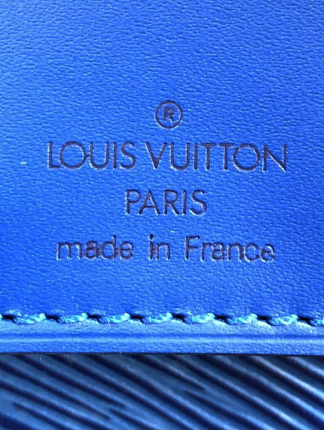 Louis Vuitton 2005 EPI Leather French Purse