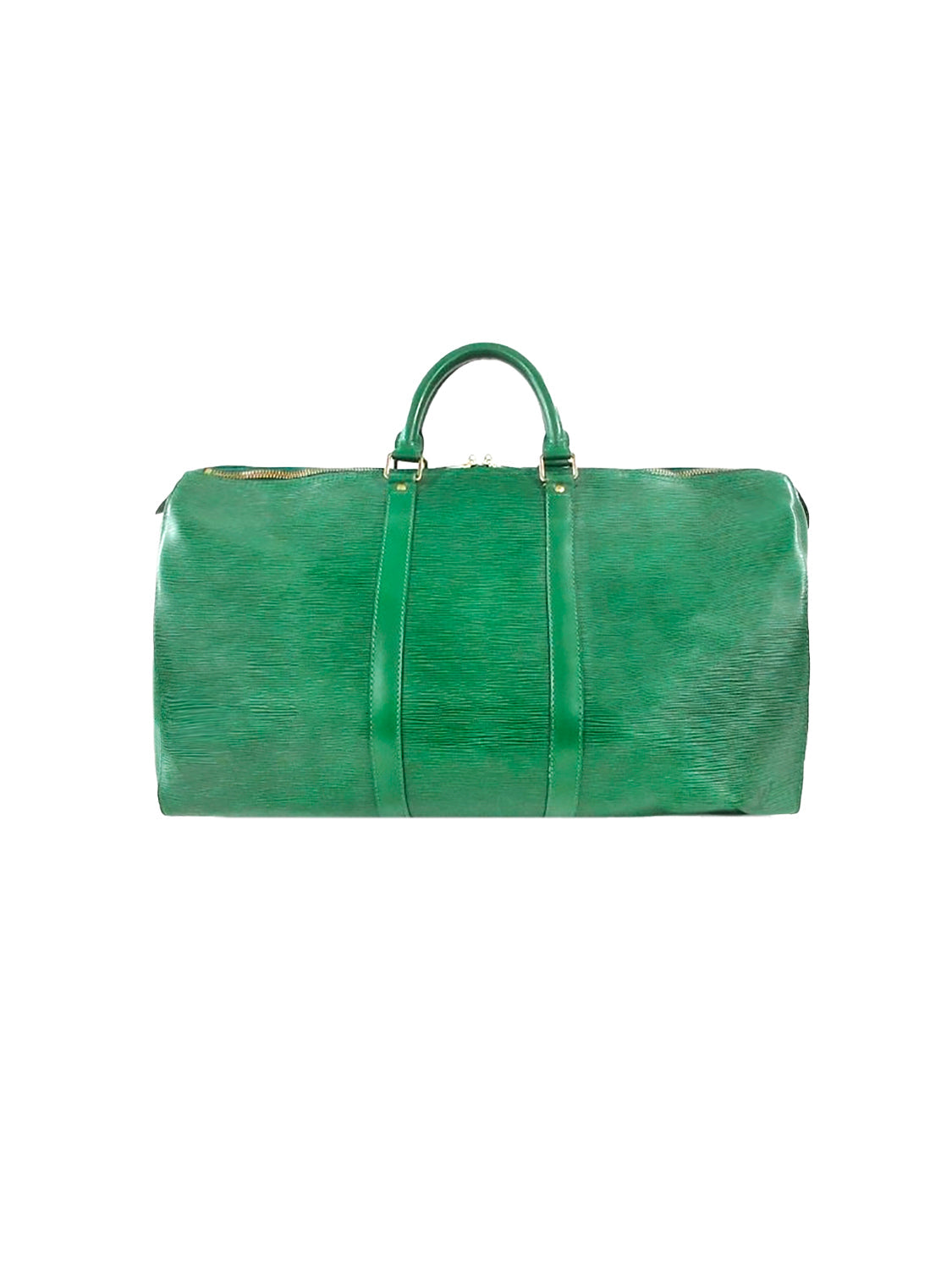 Louis Vuitton Keepall Bag EPI Leather 50 Green