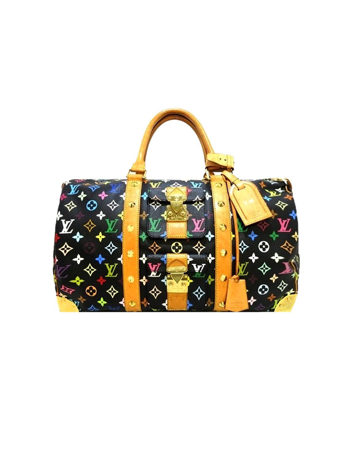 Louis Vuitton, A multi color 'Keepall cloth travel bag', 2003