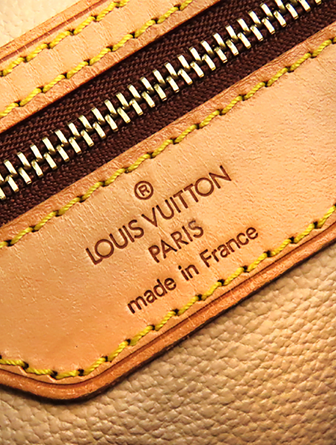 Orange Louis Vuitton Monogram Sonatine Handbag