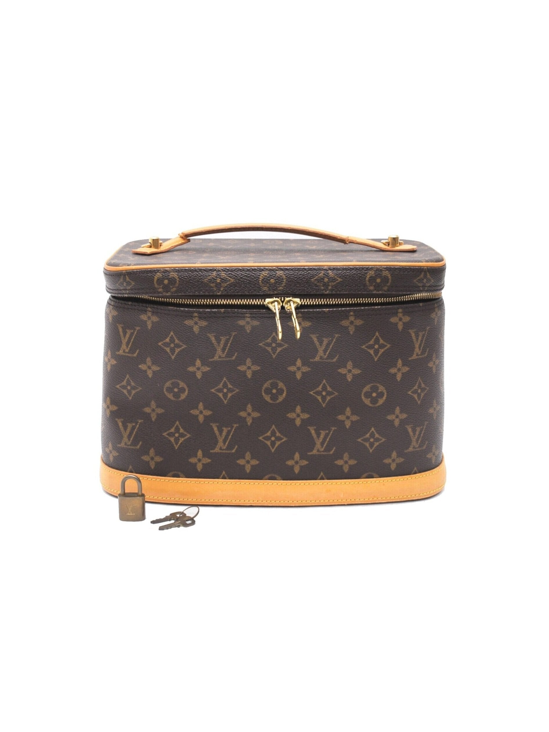 Louis Vuitton Louis Vuitton Sac Plat Gold Monogram Mirror Tote Hand