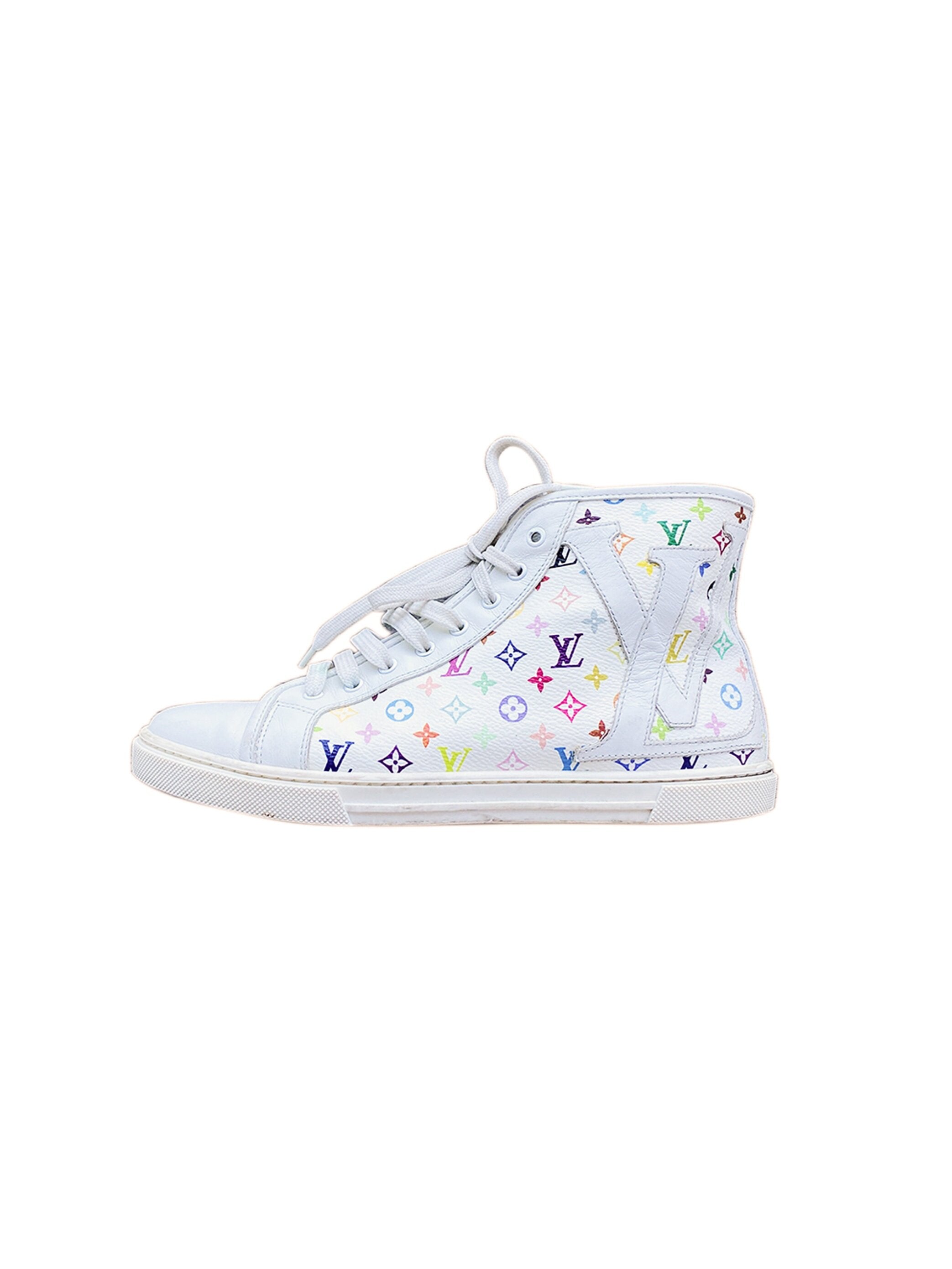 Louis Vuitton Monogram-Multi High-Top Sneakers