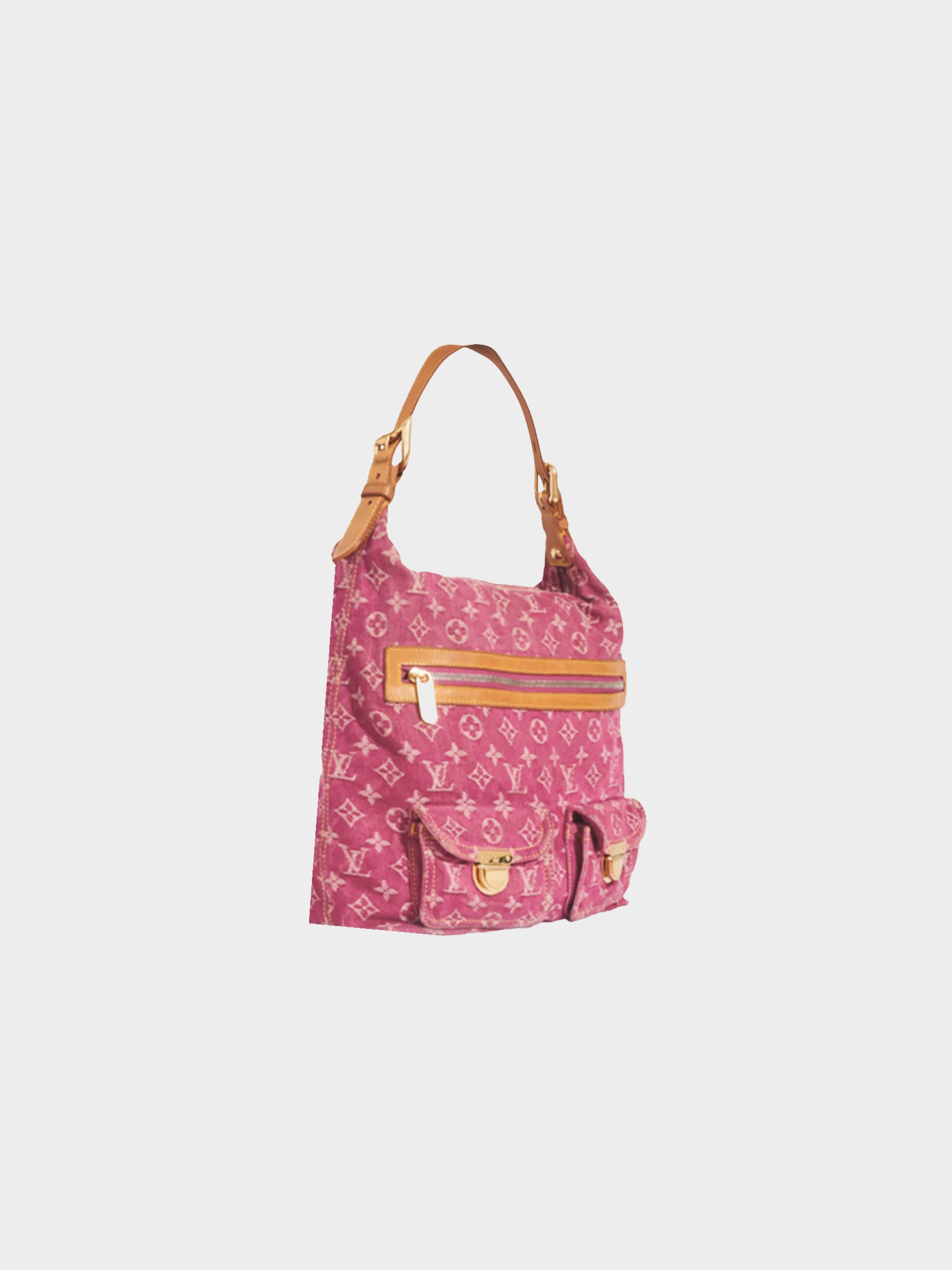 Louis Vuitton Baggy GM Denim Shoulder Bag on SALE