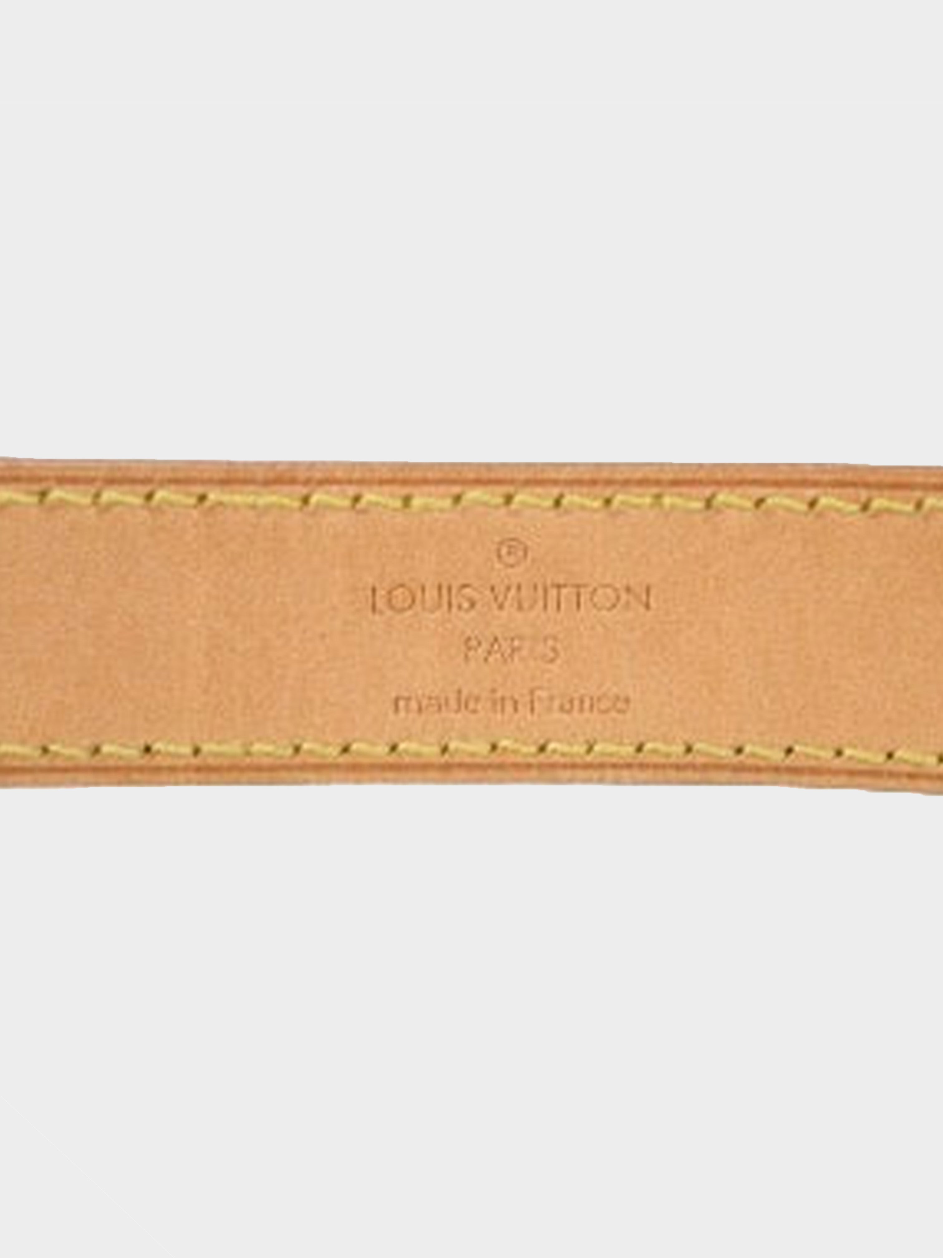 Louis Vuitton 2006 Pink Monogram Denim GM Bag