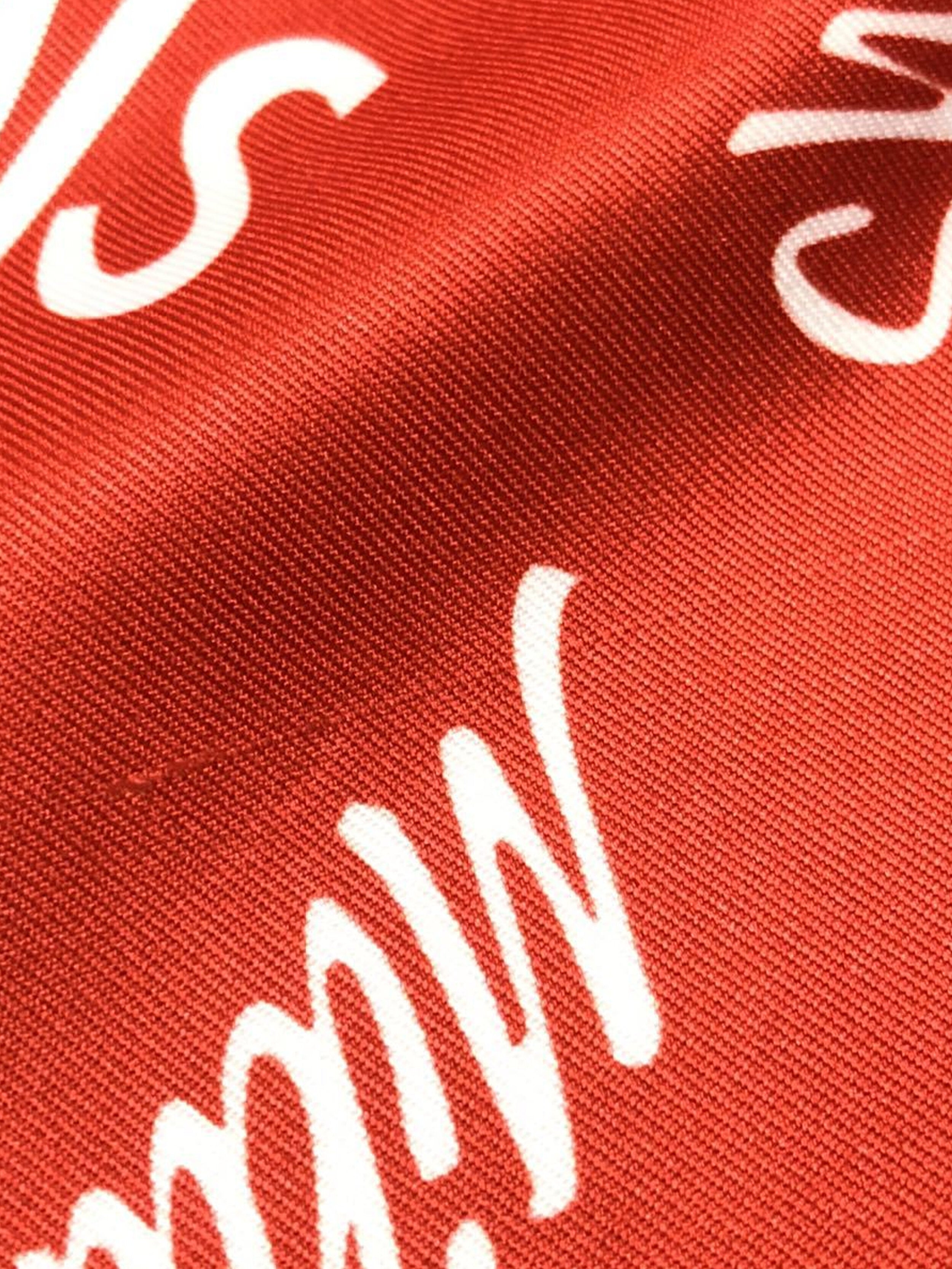 Louis Vuitton Red City Logo Printed Silk Hawaiian Shirt XXL Louis Vuitton