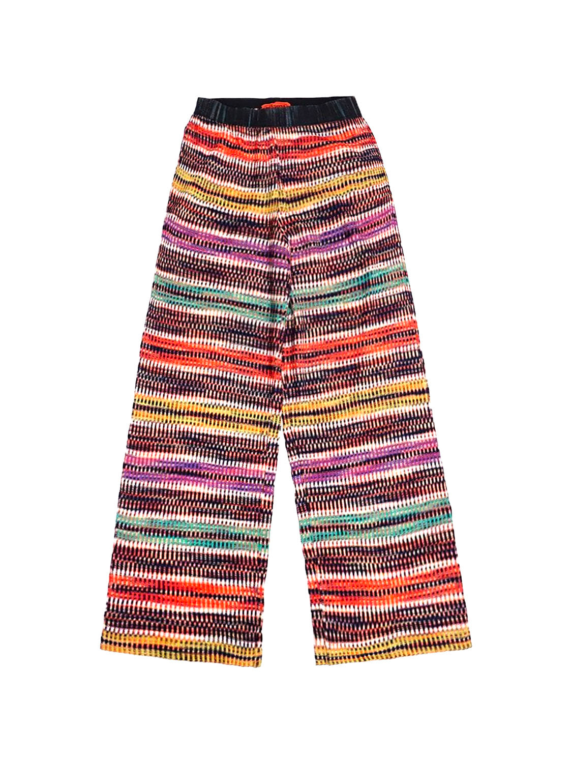 Missoni 2000s Multicolor Striped Knit Pants