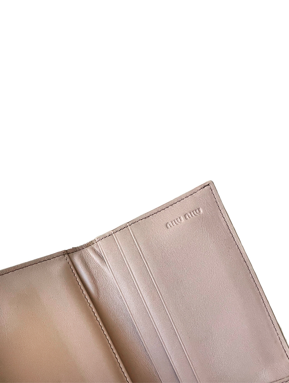 Miu Miu Dusty Pink Wallet · INTO