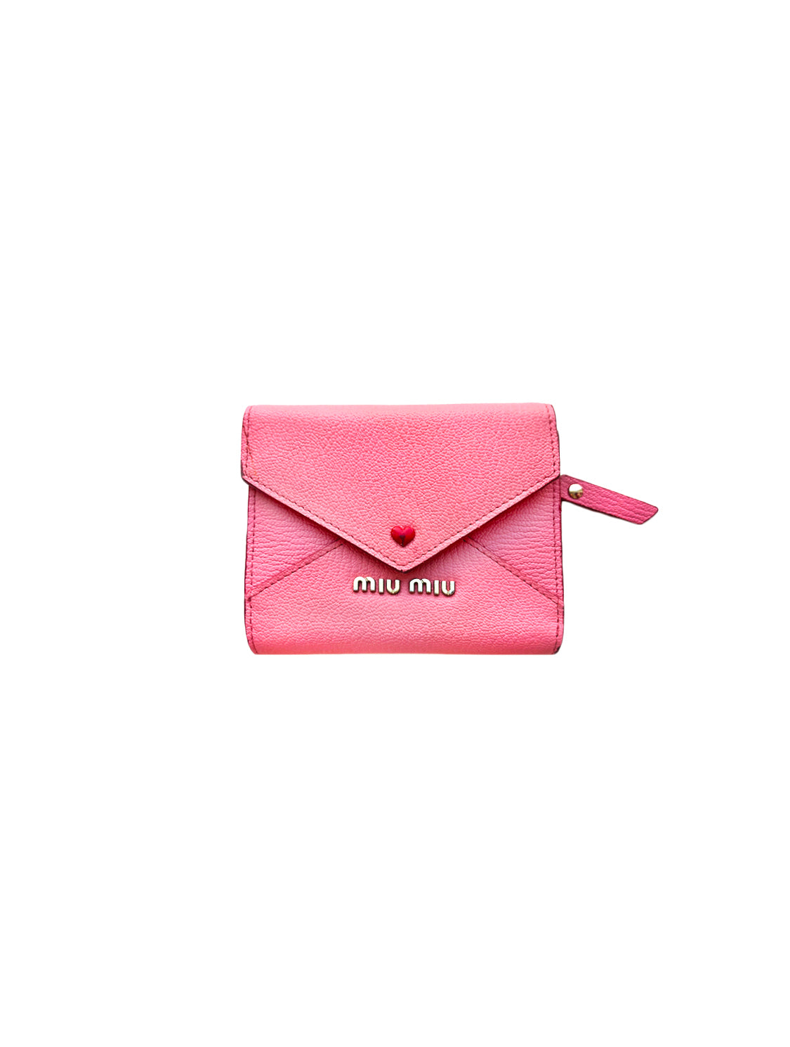 Miu Miu Pink Envelope Wallet · INTO