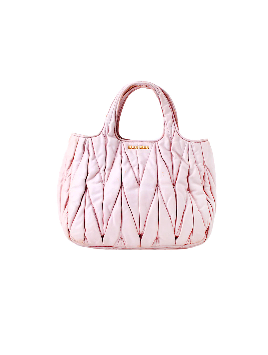 miu miu matelasse tote bag