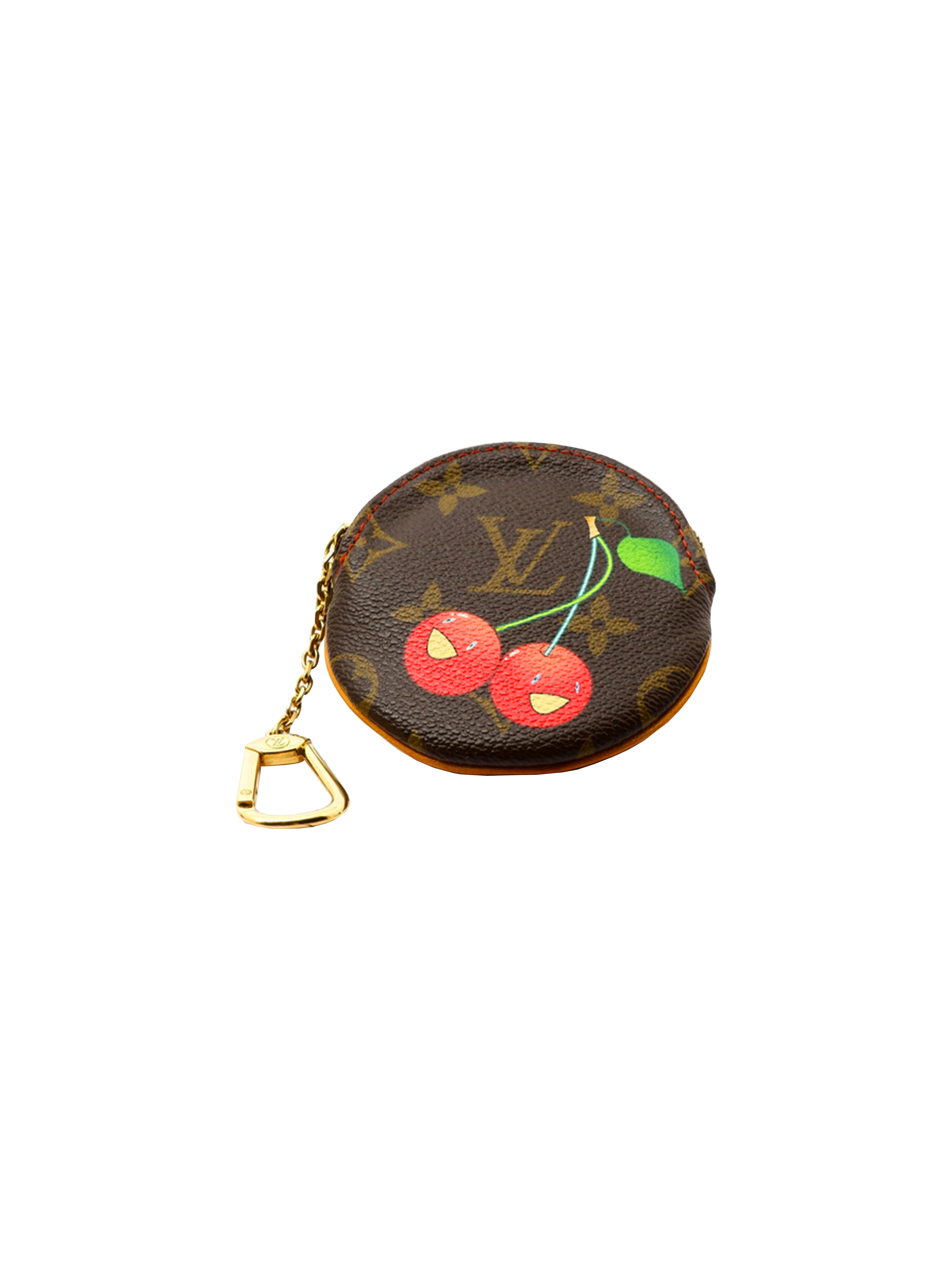 Louis Vuitton 2000s Murakami Cherry Coin Pouch · INTO