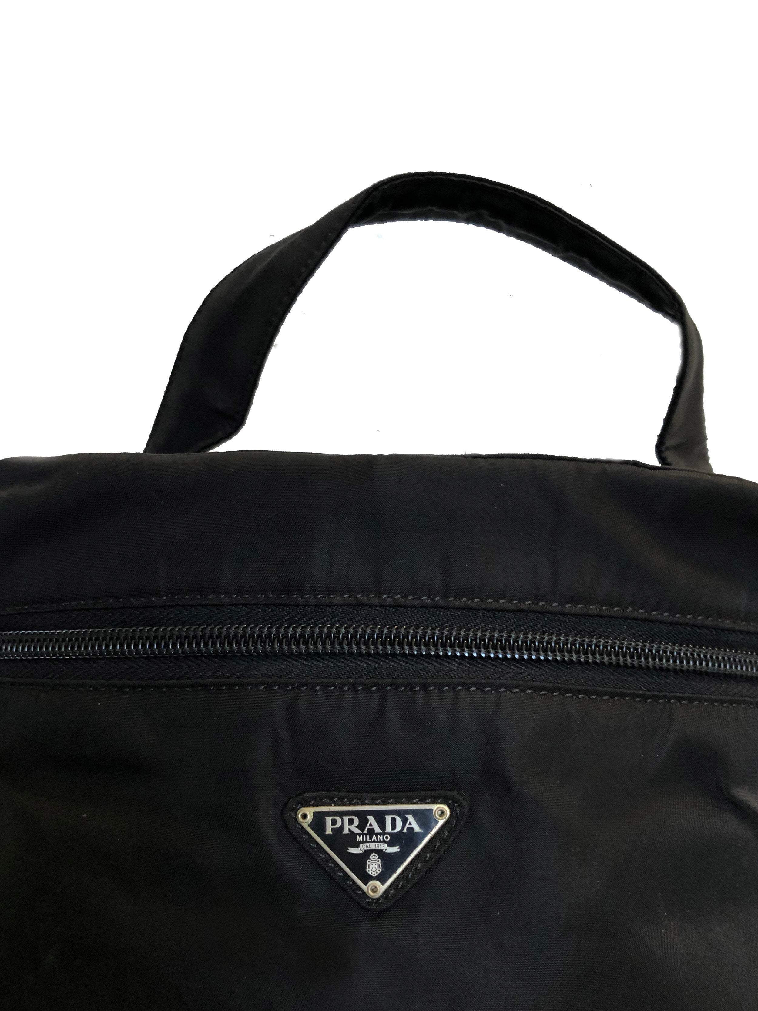 Prada 2000s Sports Nylon Vanity Handbag · INTO
