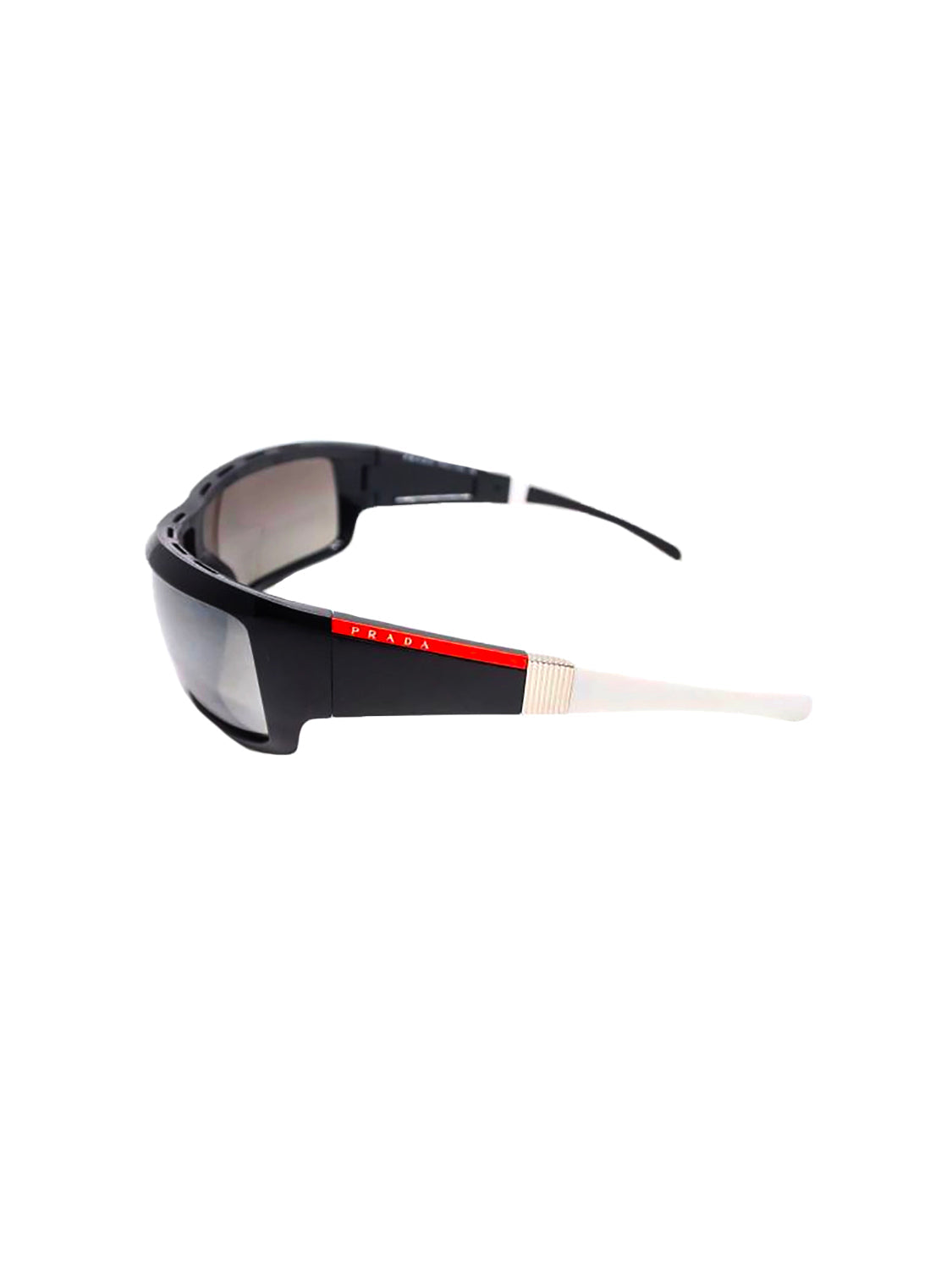Prada 2000s Sports Rare Black Sunglasses · INTO
