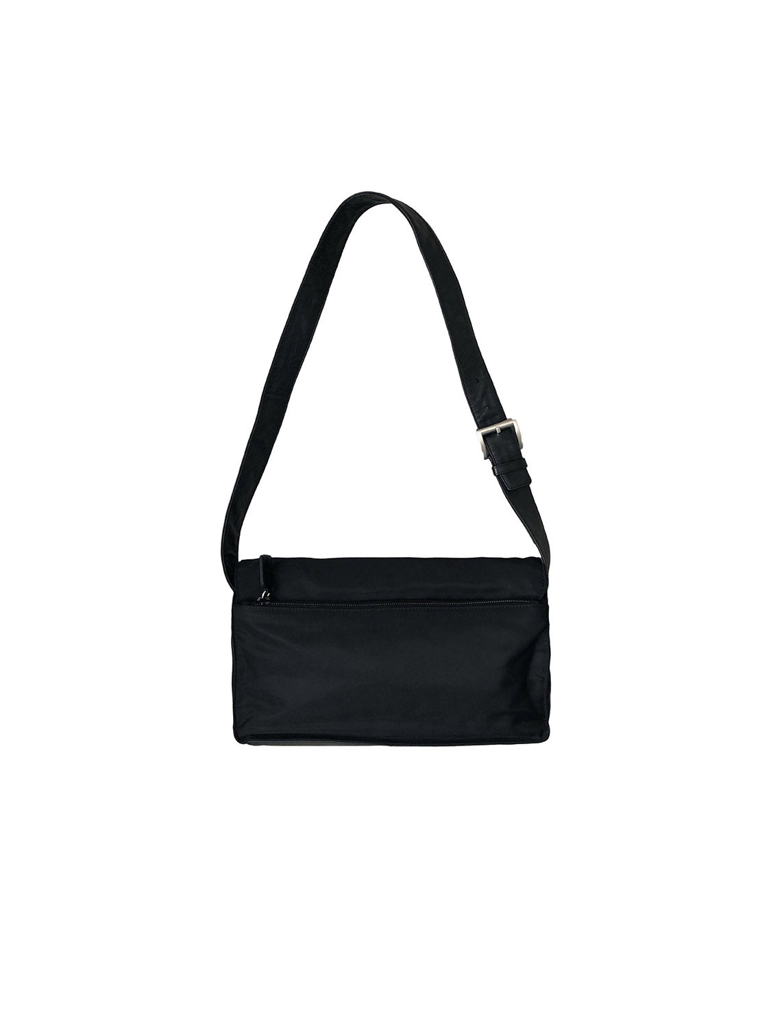 Prada 2000s Sports Leather Flap Bag · INTO