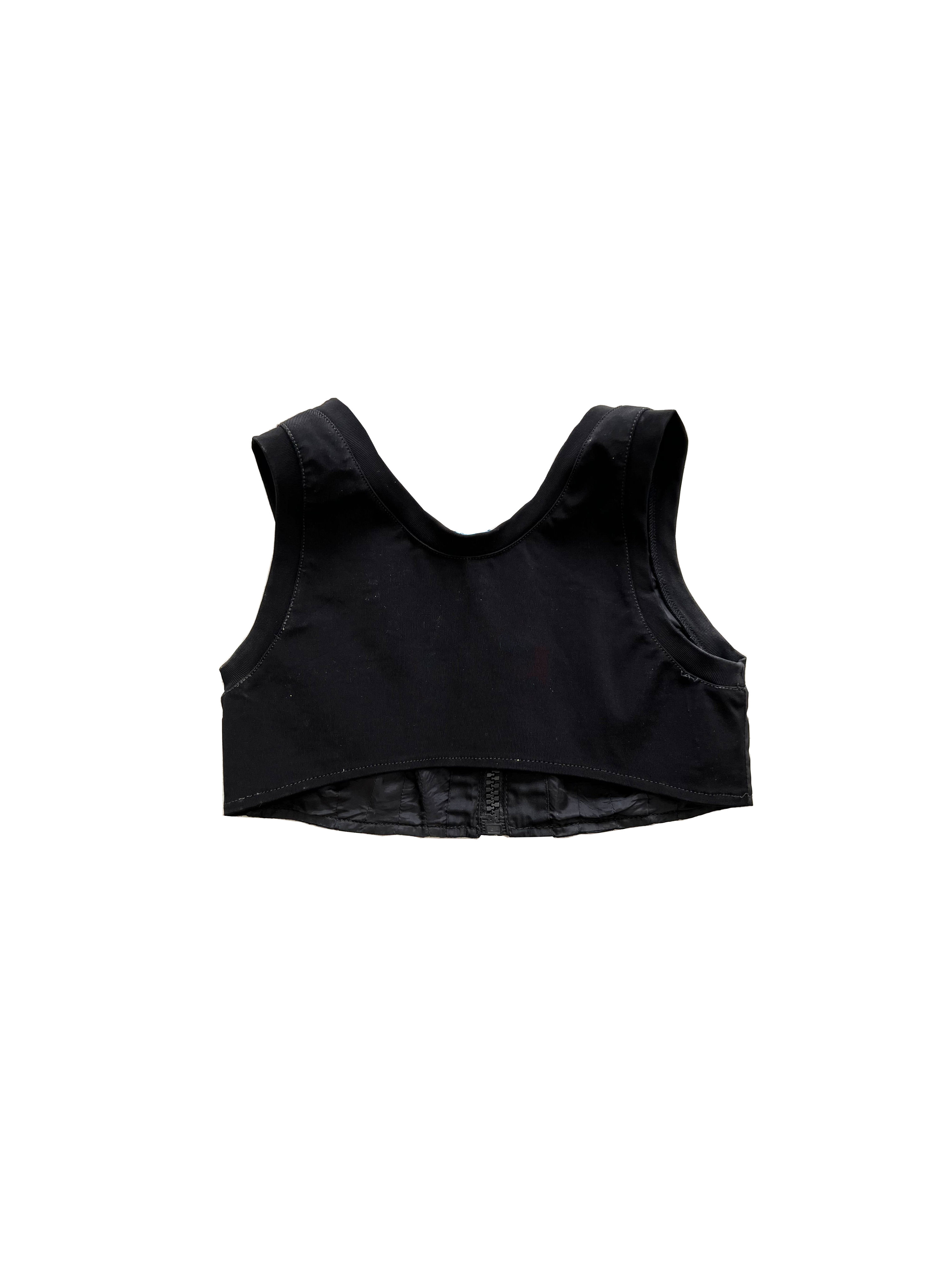 Prada 2000s Sports Nylon Bralette Tank · INTO