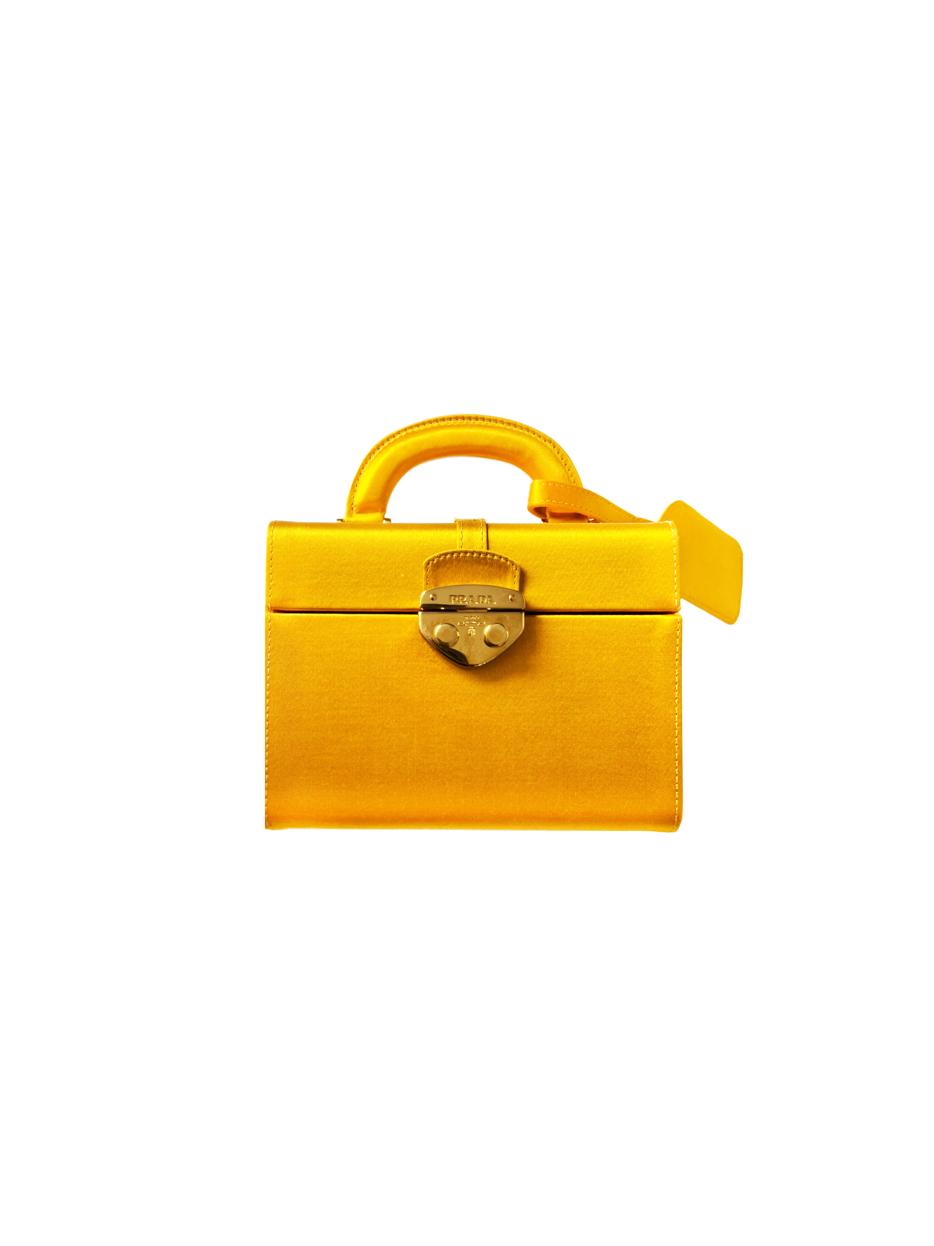 Prada Nylon Mustard Shoulder bag RJL1669 – LuxuryPromise