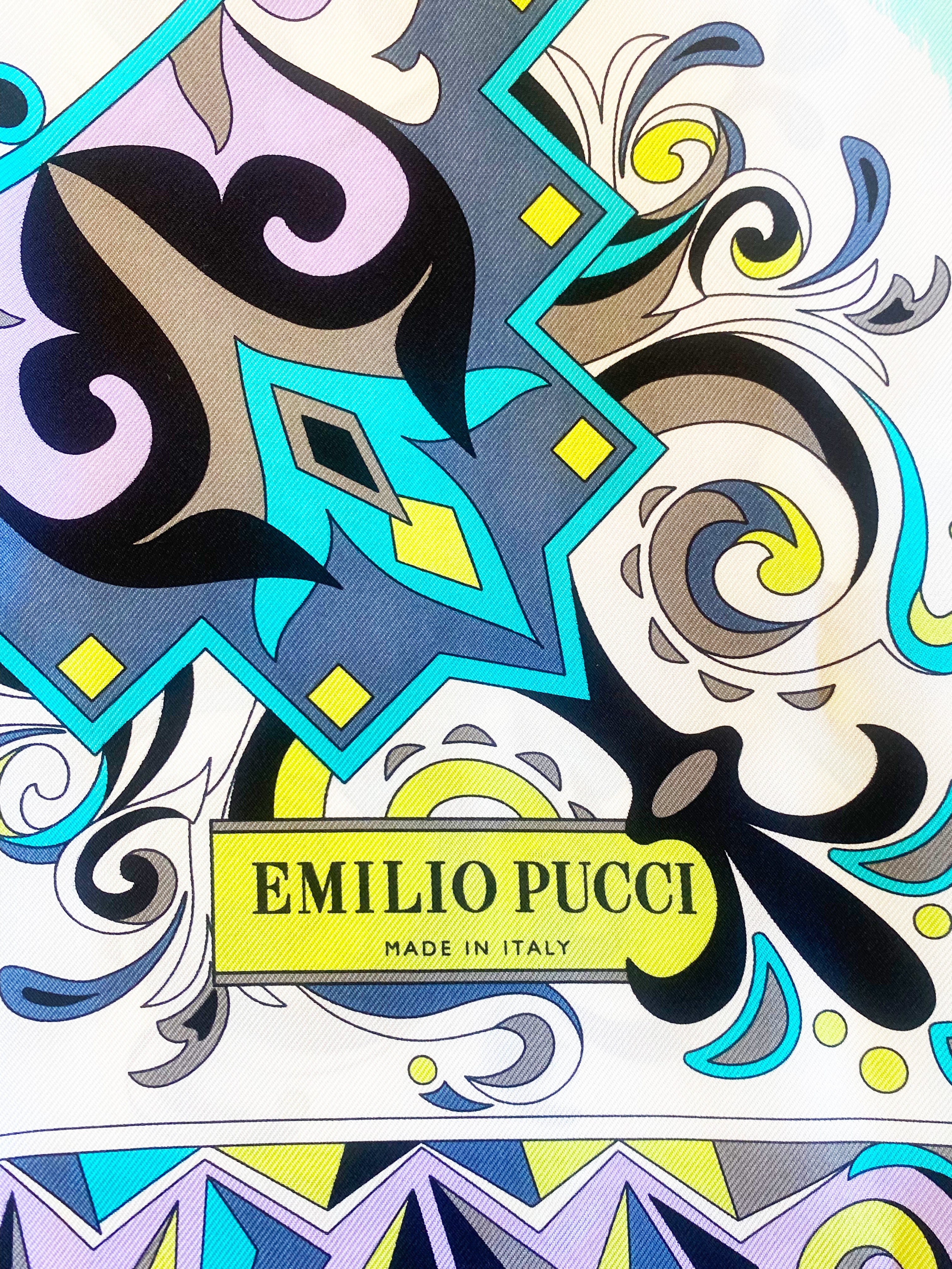 Emilio Pucci Silk Scarf