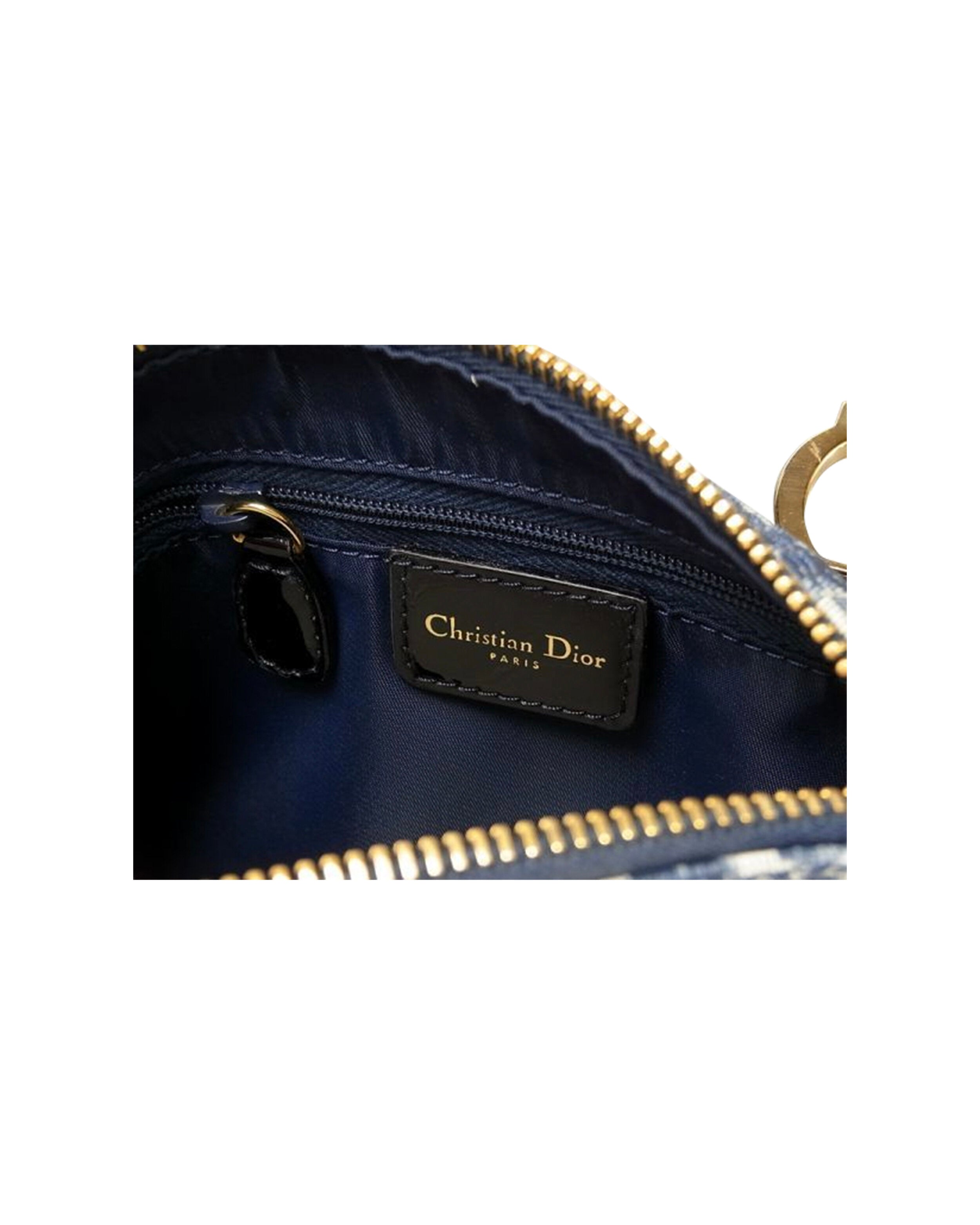 Christian Dior 2000s Navy Mini Boston Bag · INTO