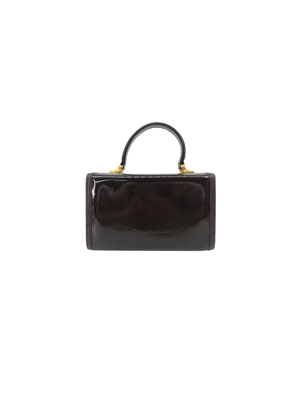 Versace 1990s Vinyl Vanity Sun Medusa Bag