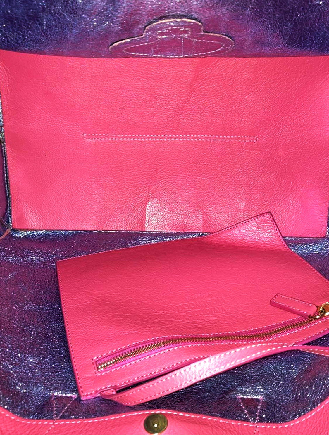 Vivienne Westwood Hot Pink Heart Bag - ShopperBoard