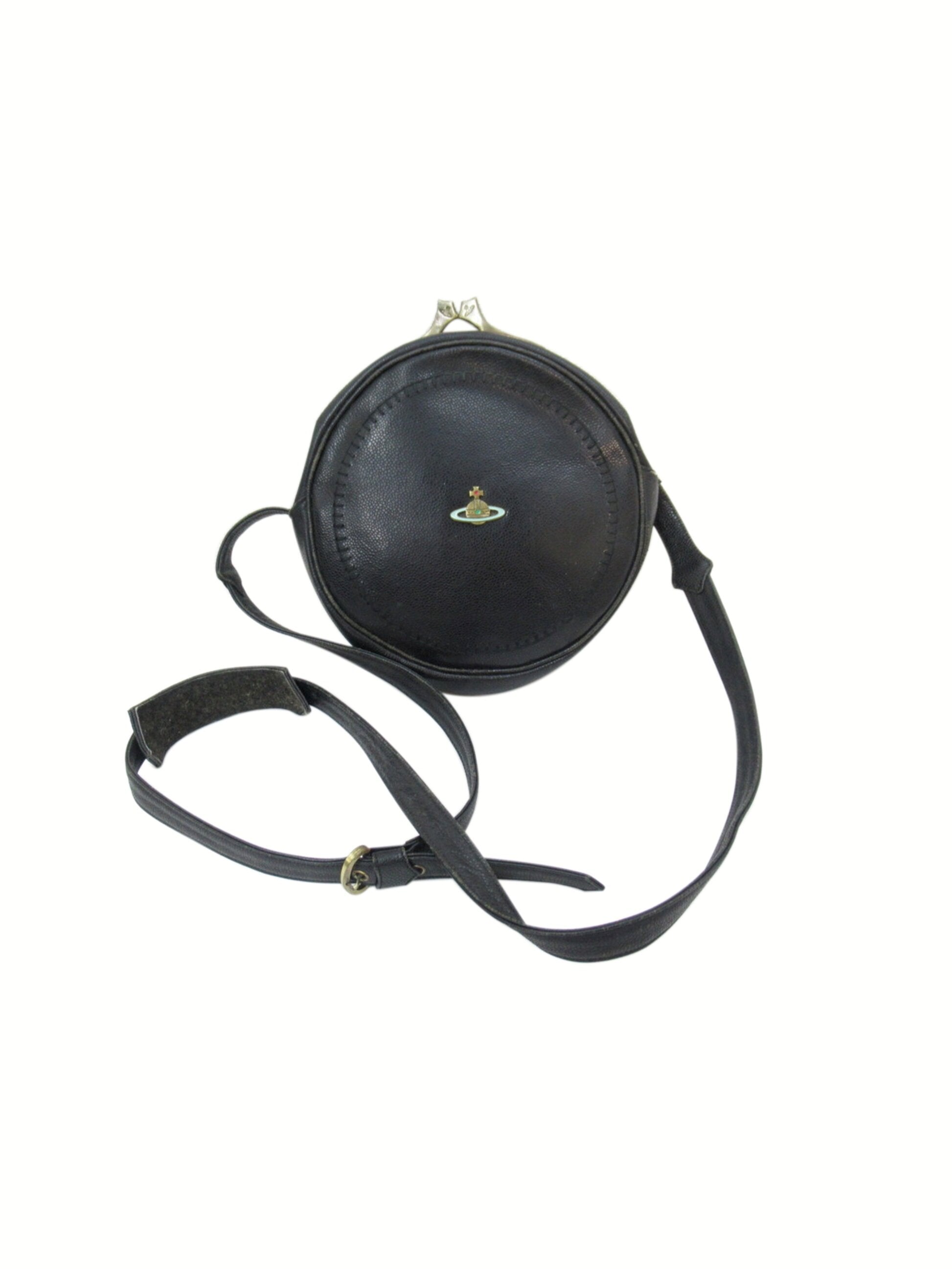 Leather bag Vivienne Westwood Black in Leather - 21827930