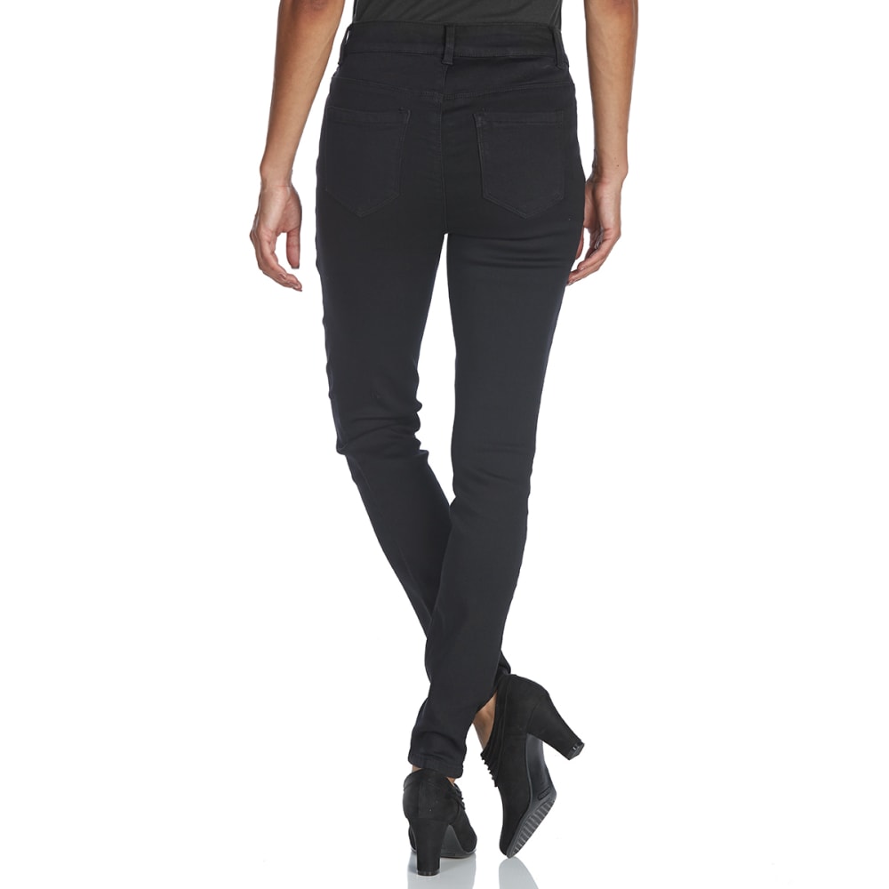 Kensie - Solid High Rise Skinny Jeans