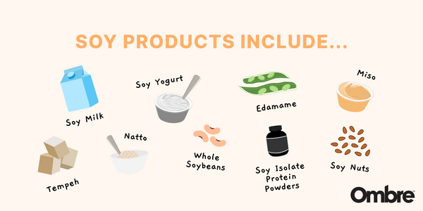 types of soy products