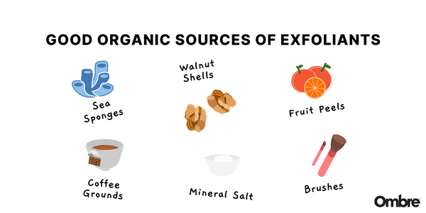 organic skin exfloliants