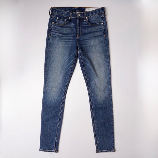 ラグアンドボーン ニューヨーク インディゴ ミッドライズ スキニー ジーンズ デニムパンツ RAG&BONE NEWYORK INDIGO  MID-RISE SKINNY DENIM JEANS WOMEN