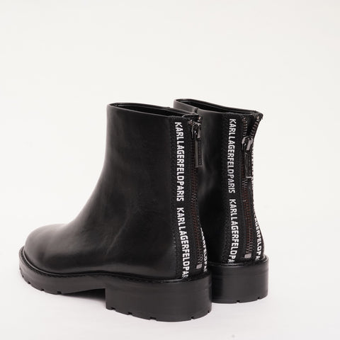 Karl Lagerfeld Paris Bootie カールラガーフェルド ブラック ショート ...