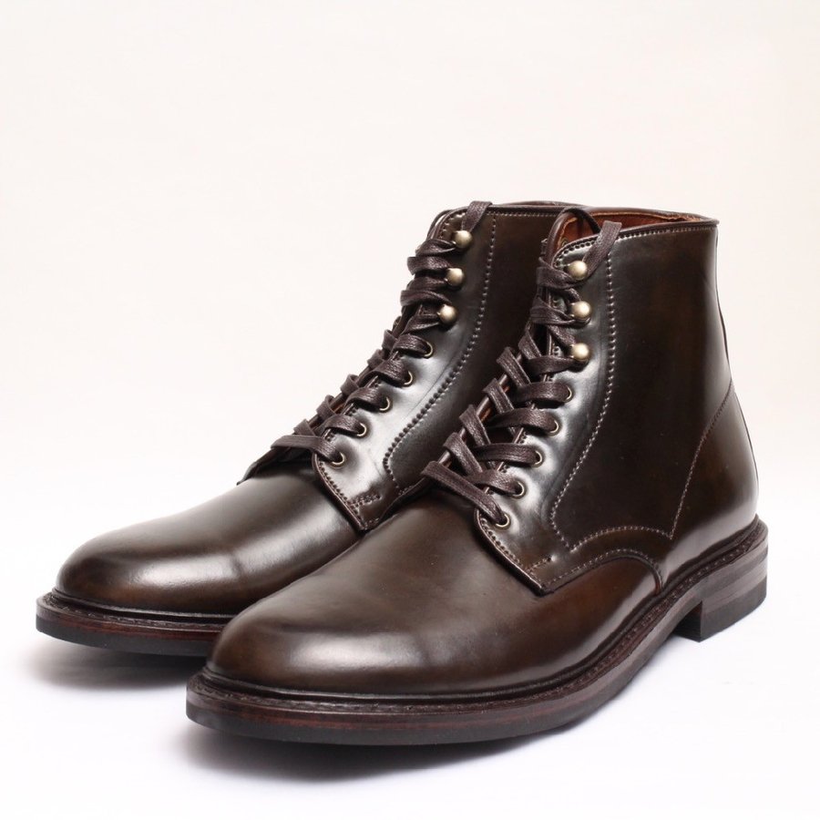 アレンエドモンズ ヒギンズミル シガーブラウン シェルコードバン ブーツ ALLEN EDMONDS HIGGINS MILL 8.5D C