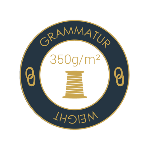 350g/m² Stoffdicke