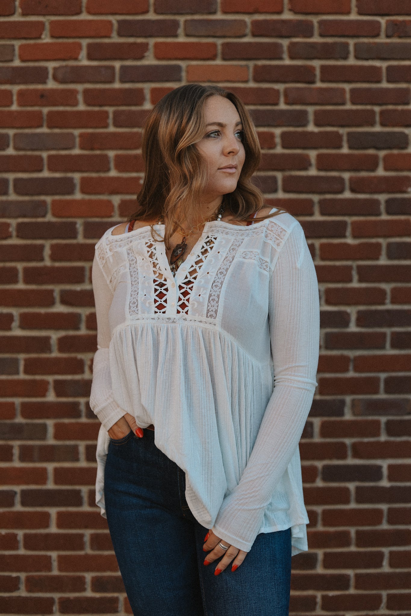 Everything in Lace Tunic - Cody and Sioux