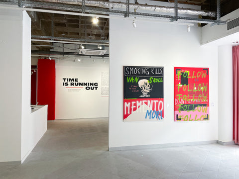 Artworks by Luca Giuseppe Gennaro at Notallery, Berlin. Courtesy of Notagallery.