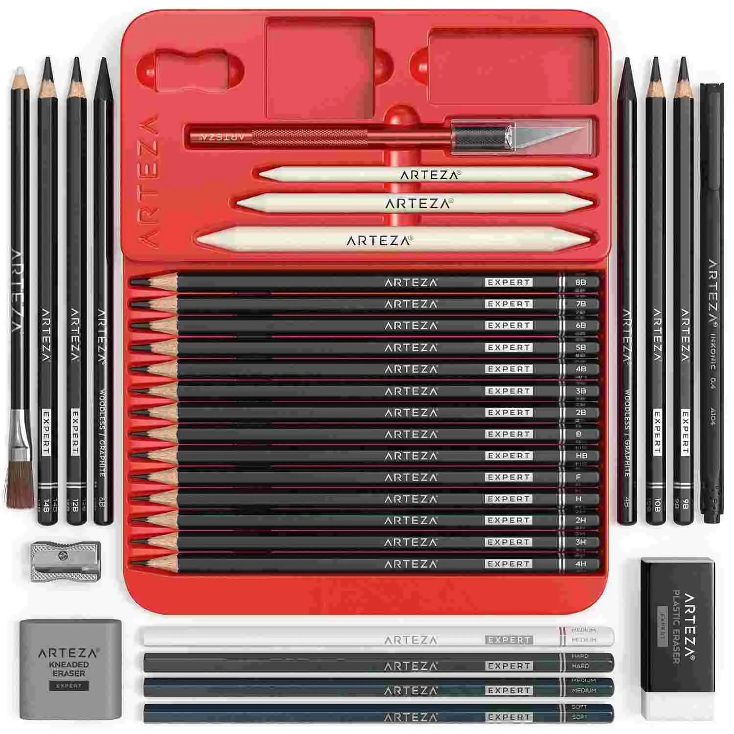 https://cdn.shopify.com/s/files/1/0592/9222/1628/files/Arteza-Drawing-Set-for-Adults_-Set-of-33-Artist-Sketching-Tools_-20-Graphite-_-4-Charcoal-Sketch-Pencils_-1-Fineliner_-3-Blenders_-1-Sharpener_-3-Erasers-_-1-Hobby-Knife_-Art-Supplies.jpg?v=1695381622