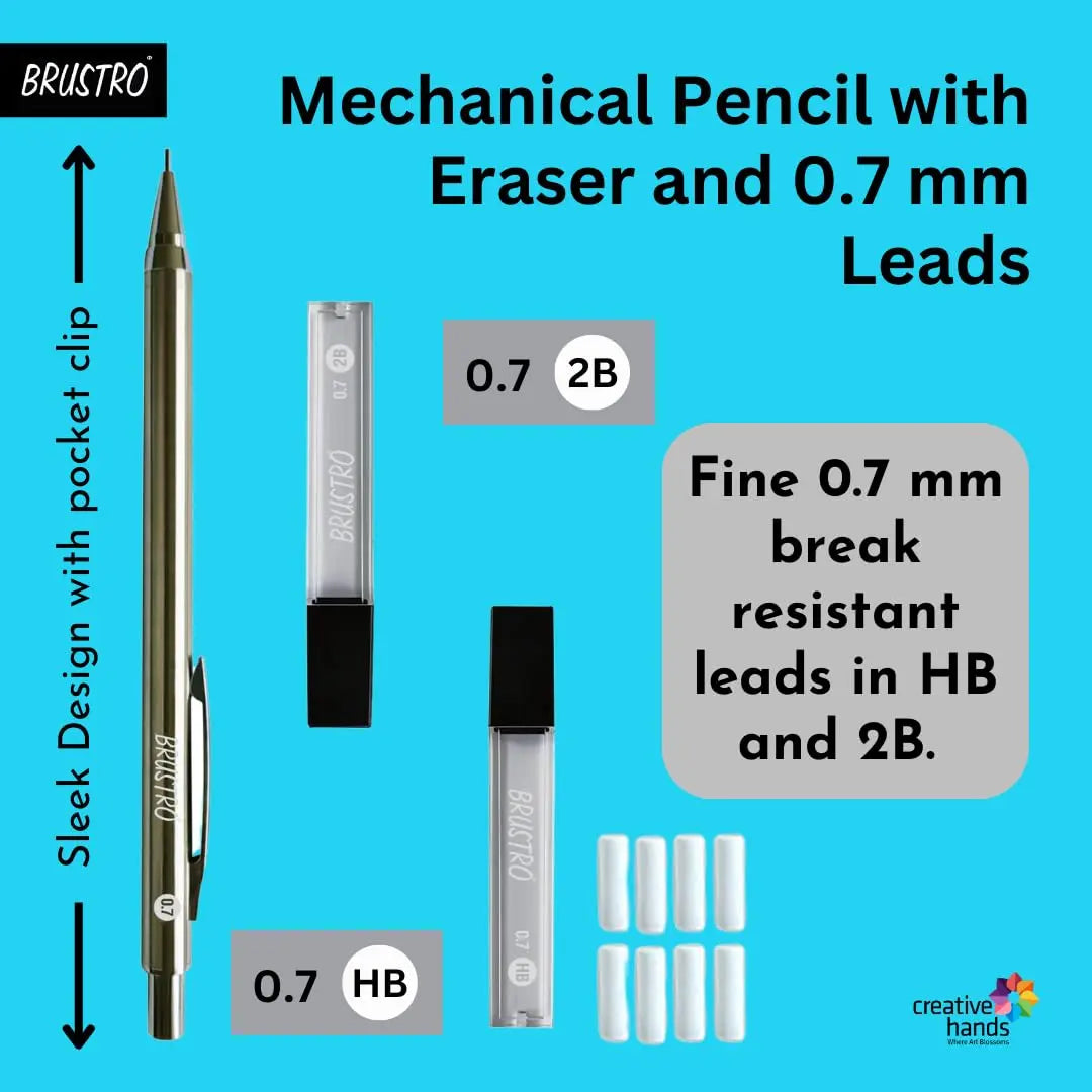 BRUSTRO Technical Pen (Pack Of 9) Pack Of 9