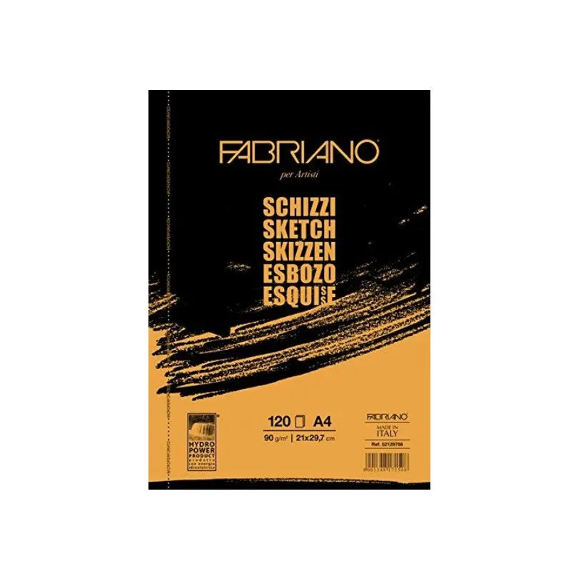 Fabriano Artist Sketchbook Spiral Bound 110 GSM - Canvazo