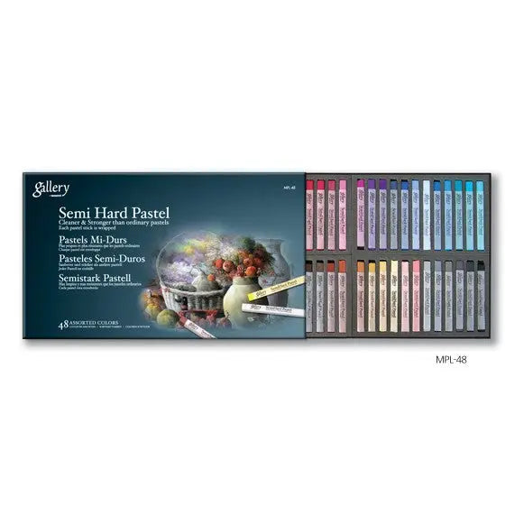 Mungyo Mini Finest Pigment Soft Chalk Pastels for Artists -  64 Colors 