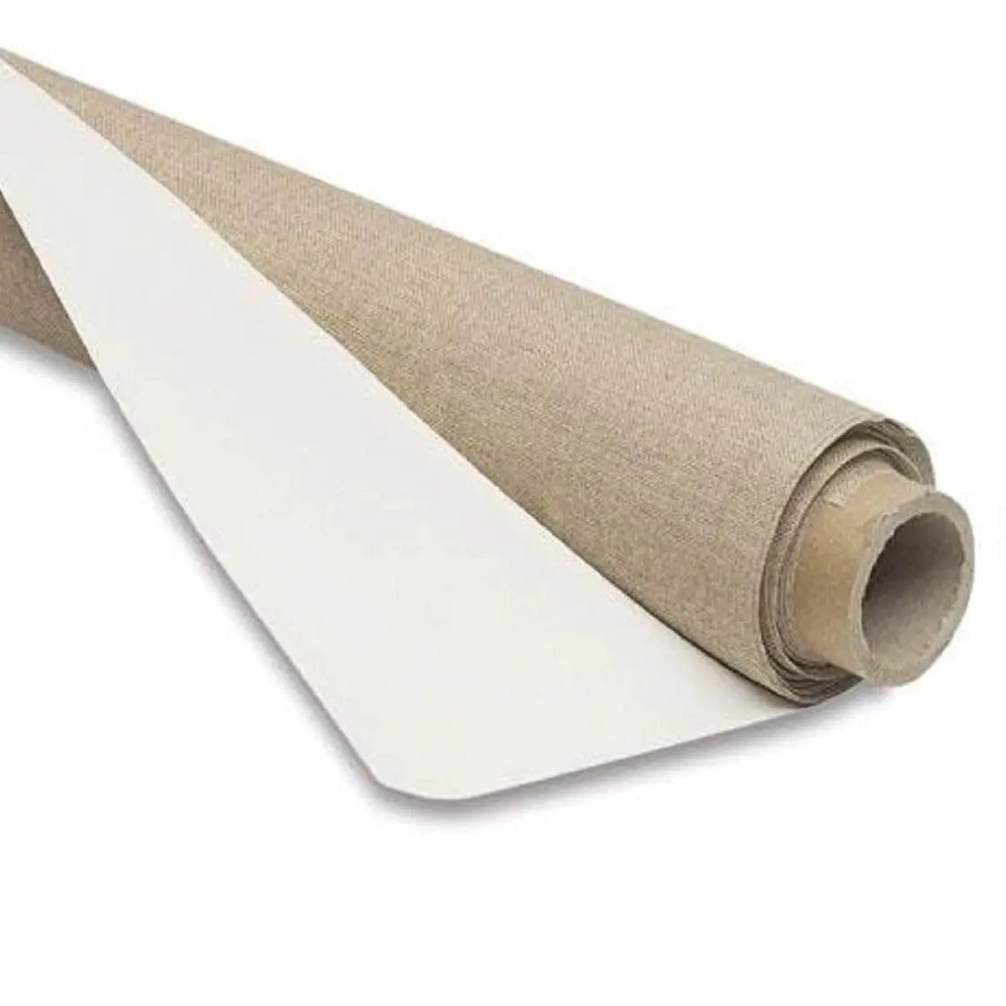 JAGS Canvas Roll For Painting 42 Inch x 5 Meter Long - White - Medium Grain  Double Acrylic Titanium Primed Cotton Canvas Cloth