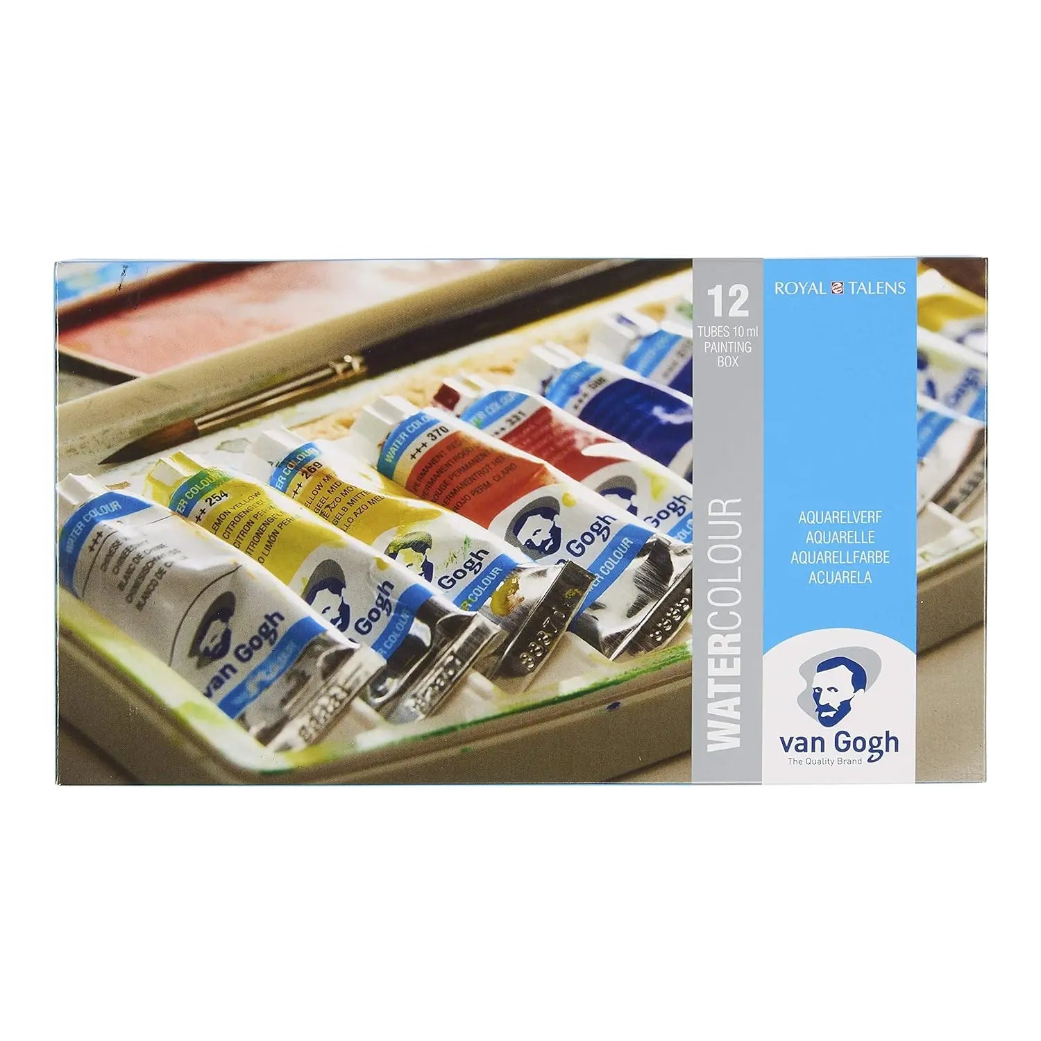 ARTEZA Gouache Paint Set, Set Colours in 12ml Tubes