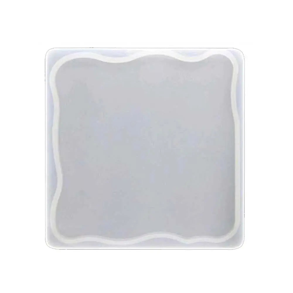 Toogoo 4 Pack Round Silicone Coaster Molds,Clear Epoxy Molds for Casting with Resin,Concrete,Cement and Polymer Clay