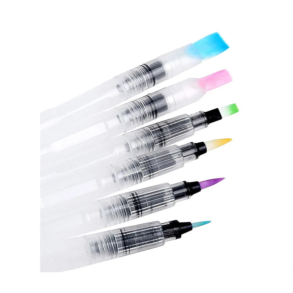 Basics Dual Tip Brush Pens, Blendable, Nylon Brush and Fine Tip,  52-Pack, Black