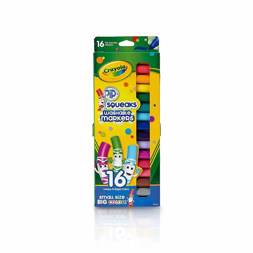 Crayola Ultra-Clean Broad Line Washable Markers-Assorted Colors 64